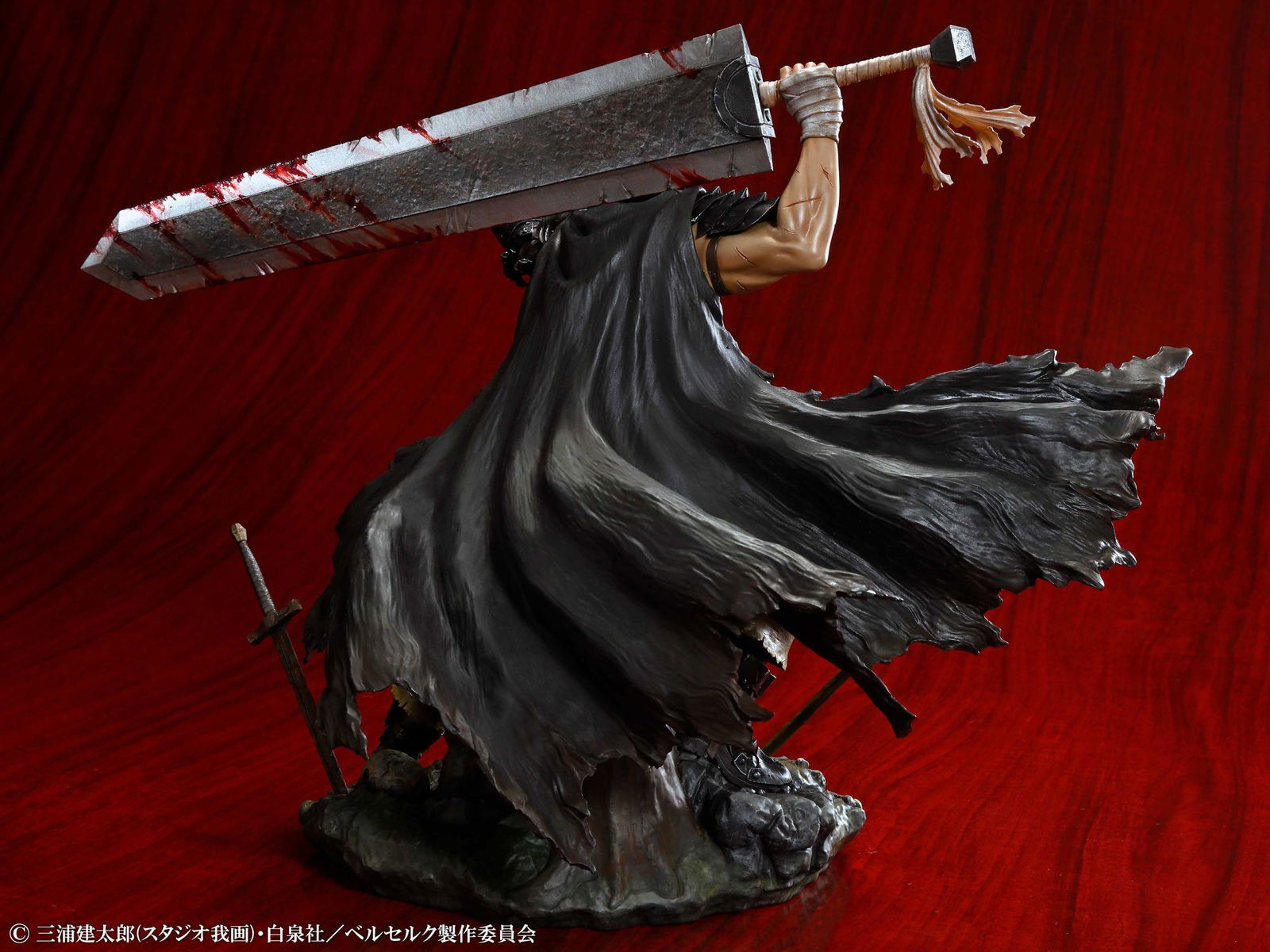 Berserk PVC Statue 1/7 Guts Black Swordsman Ver. 26 cm Scalefiguren Yokina