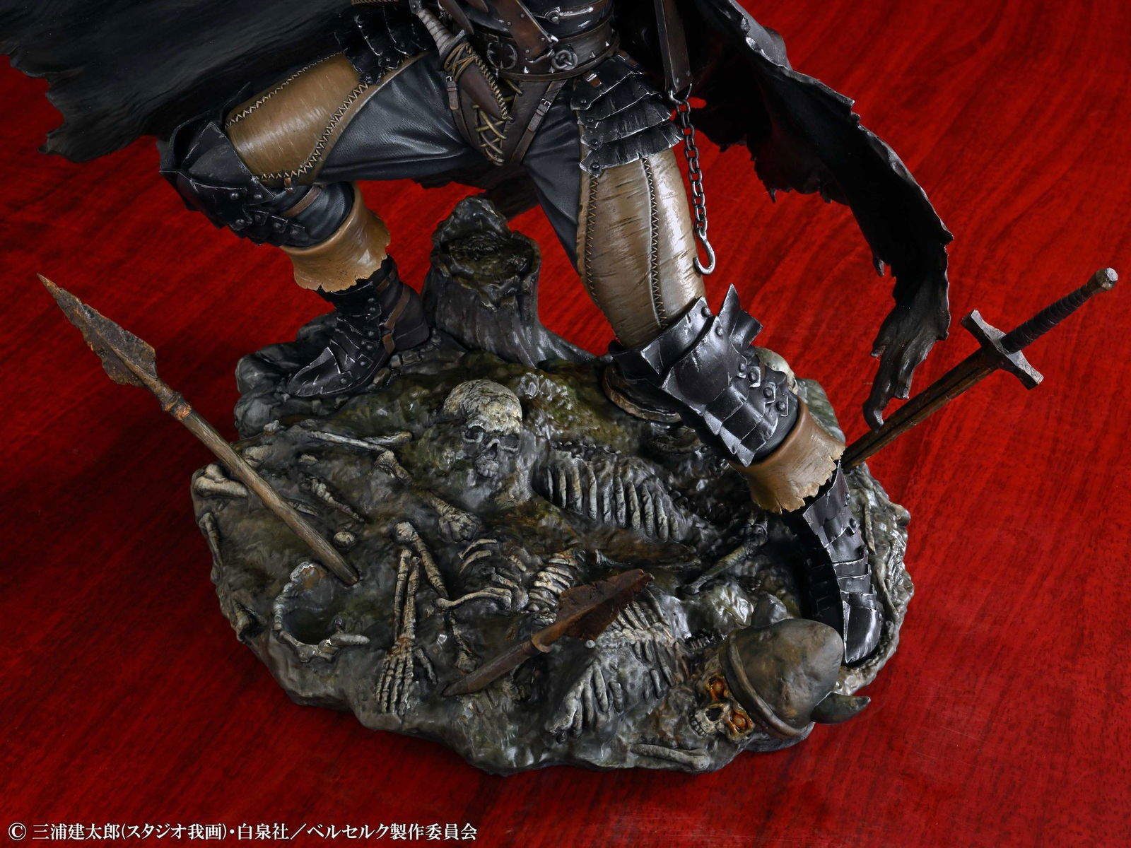 Berserk PVC Statue 1/7 Guts Black Swordsman Ver. 26 cm Scalefiguren Yokina