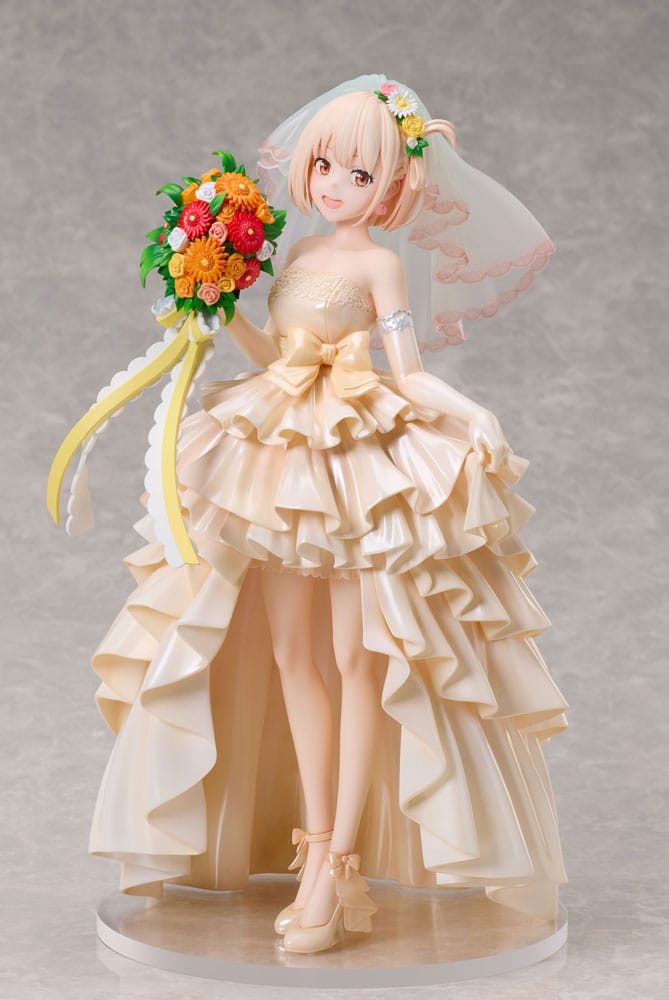Chisato Nishikigi Wedding dress Ver. 26 cm Lycoris Recoil PVC Statue 1/7 Scalefiguren Yokina