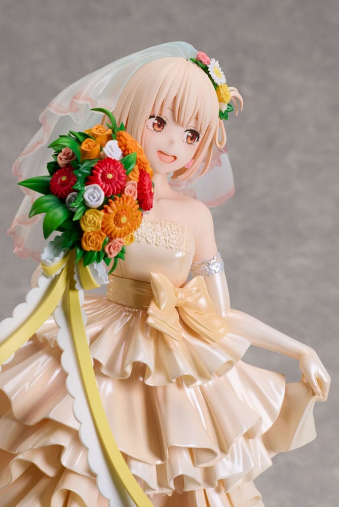 Chisato Nishikigi Wedding dress Ver. 26 cm Lycoris Recoil PVC Statue 1/7 Scalefiguren Yokina