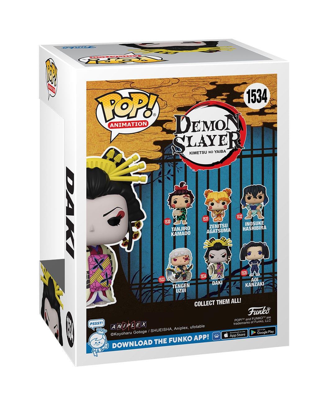 Demon Slayer: Kimetsu no Yaiba POP! Animation Figur Daki 9 cm Funko POP! Yokina