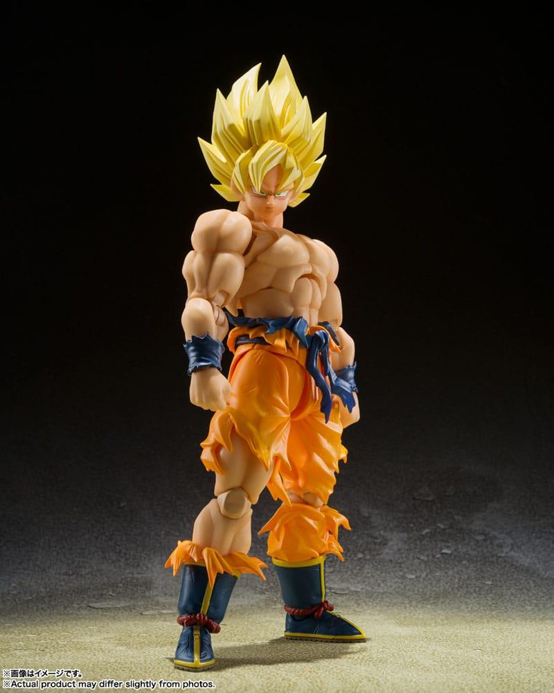 Dragon Ball Z S.H. Figuarts Actionfigur Super Saiyan Son Goku - Legendary Super Saiyan - 14 cm Figmas Yokina