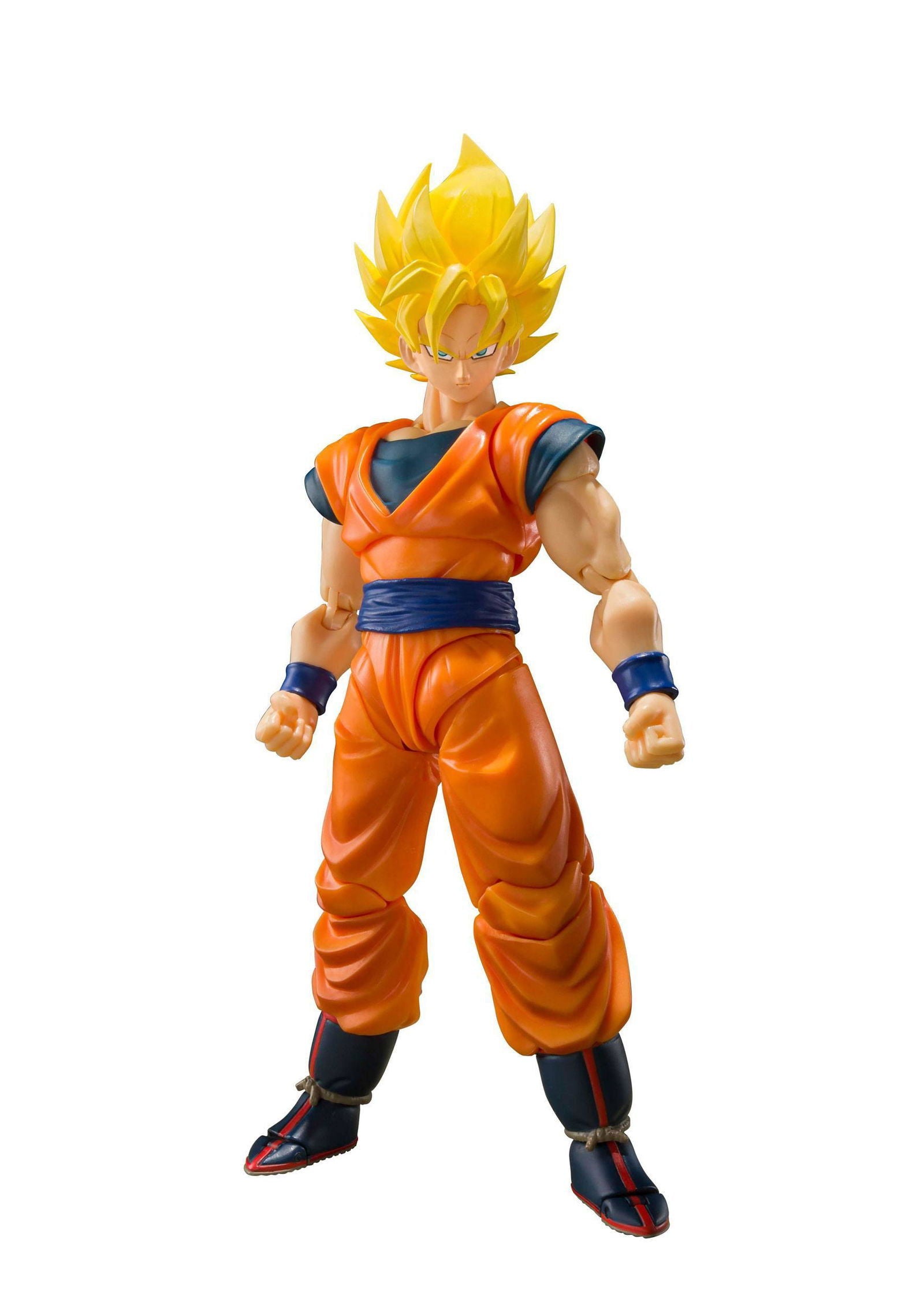Dragonball Z S.H. Figuarts Actionfigur Super Saiyan Full Power Son Goku 14 cm Figmas Yokina