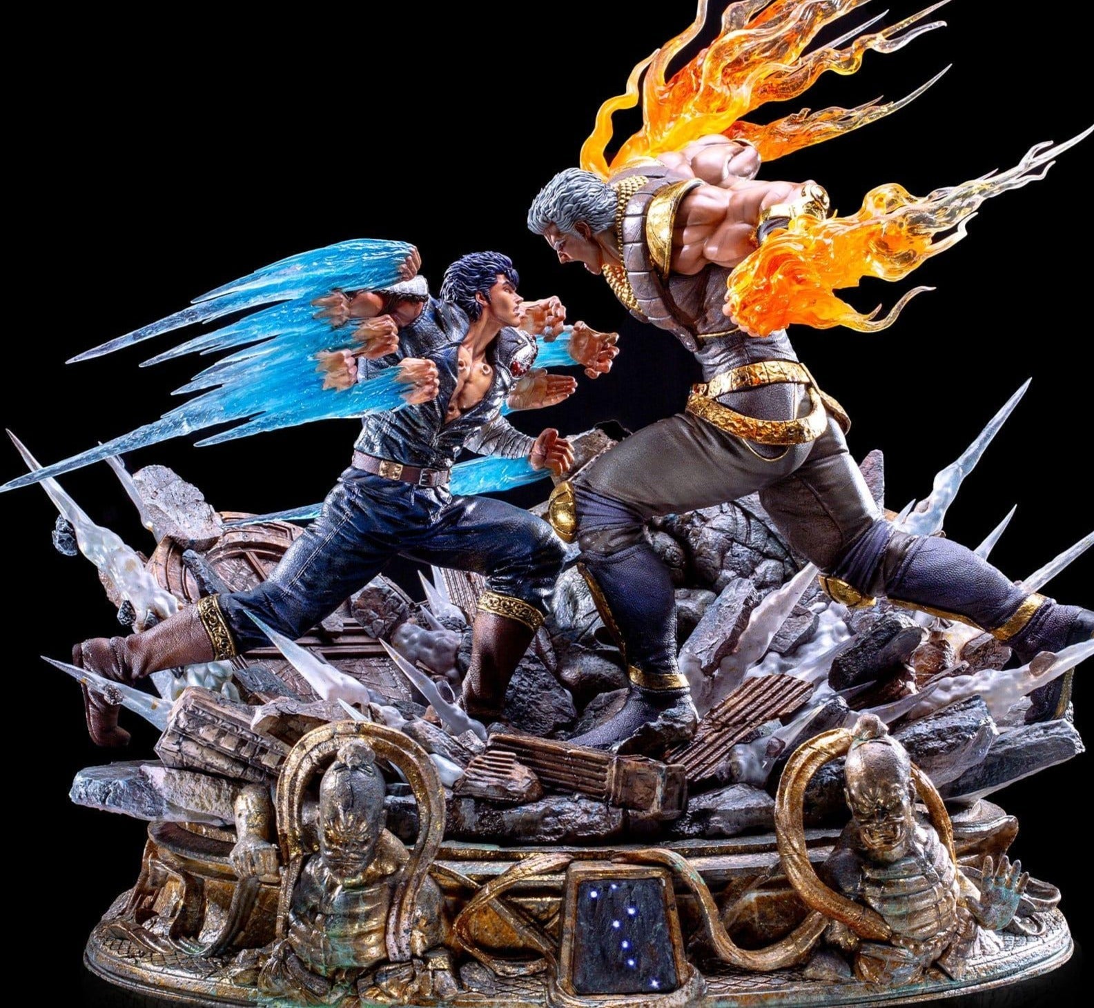 Fist of the North Star Elite Exclusive Statue 1/6 Kenshiro vs Raoh 59 cm Scalefiguren Yokina