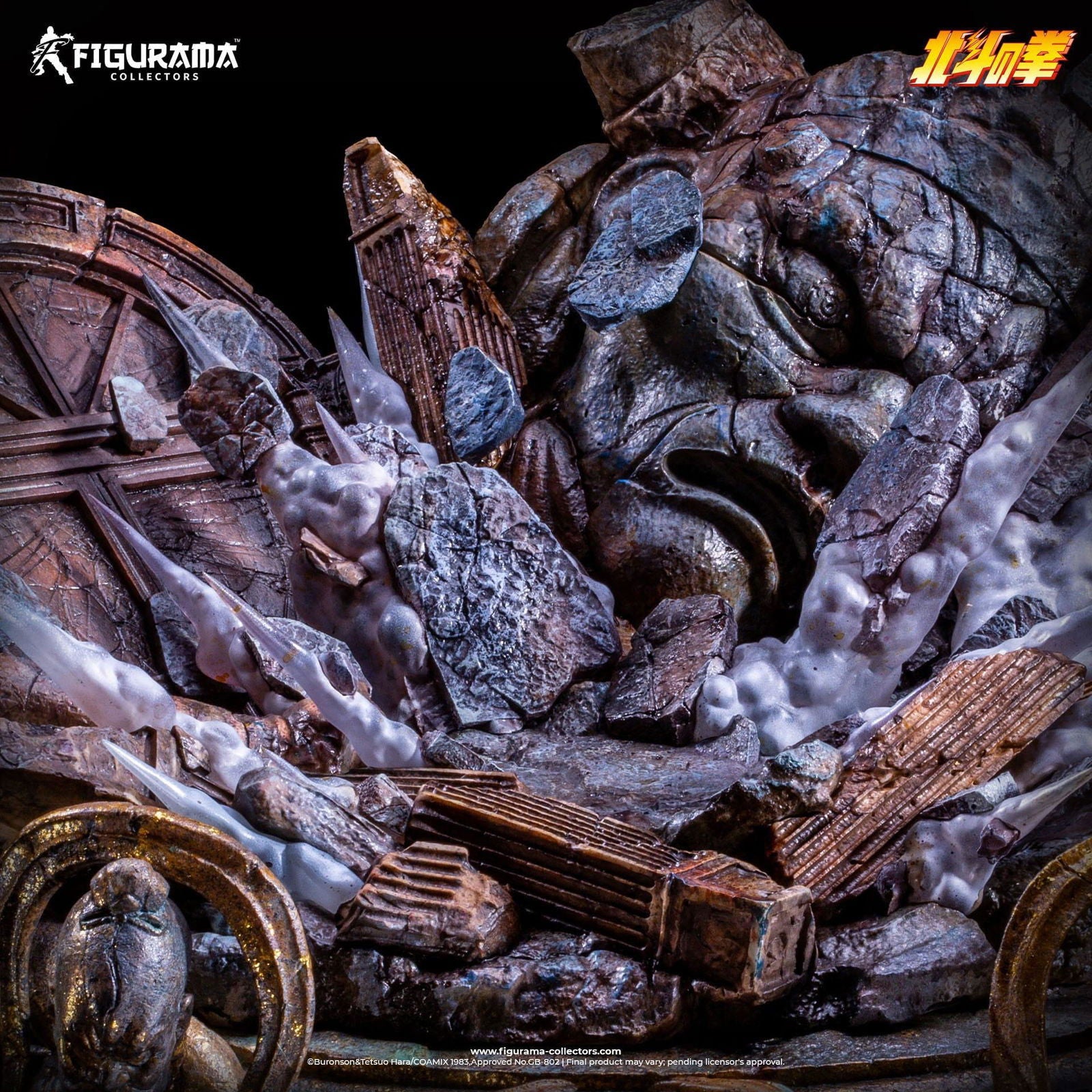 Fist of the North Star Elite Exclusive Statue 1/6 Kenshiro vs Raoh 59 cm Scalefiguren Yokina