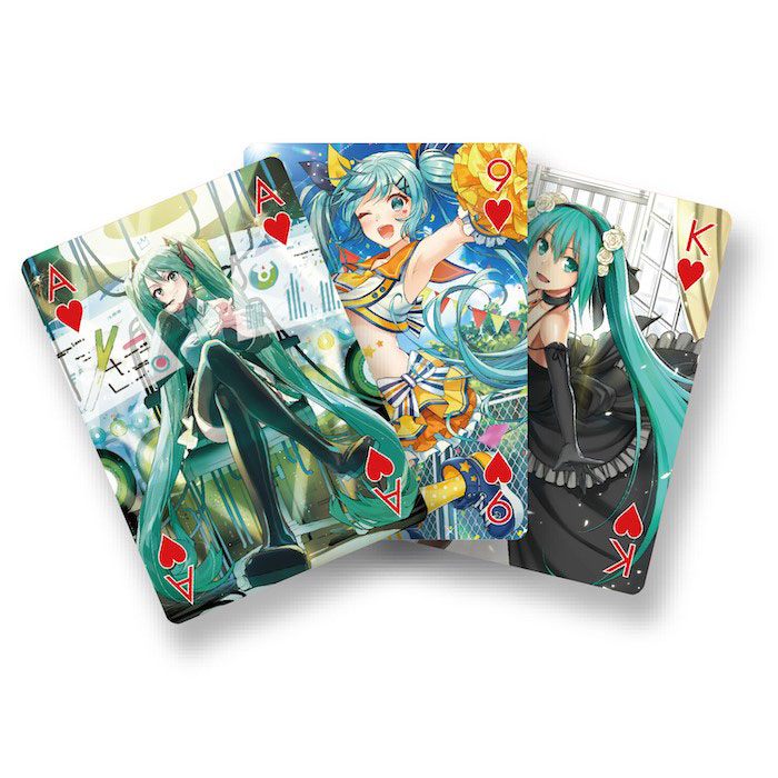 Hatsune Miku Spielkarten Miku Styles Spielkarten Yokina
