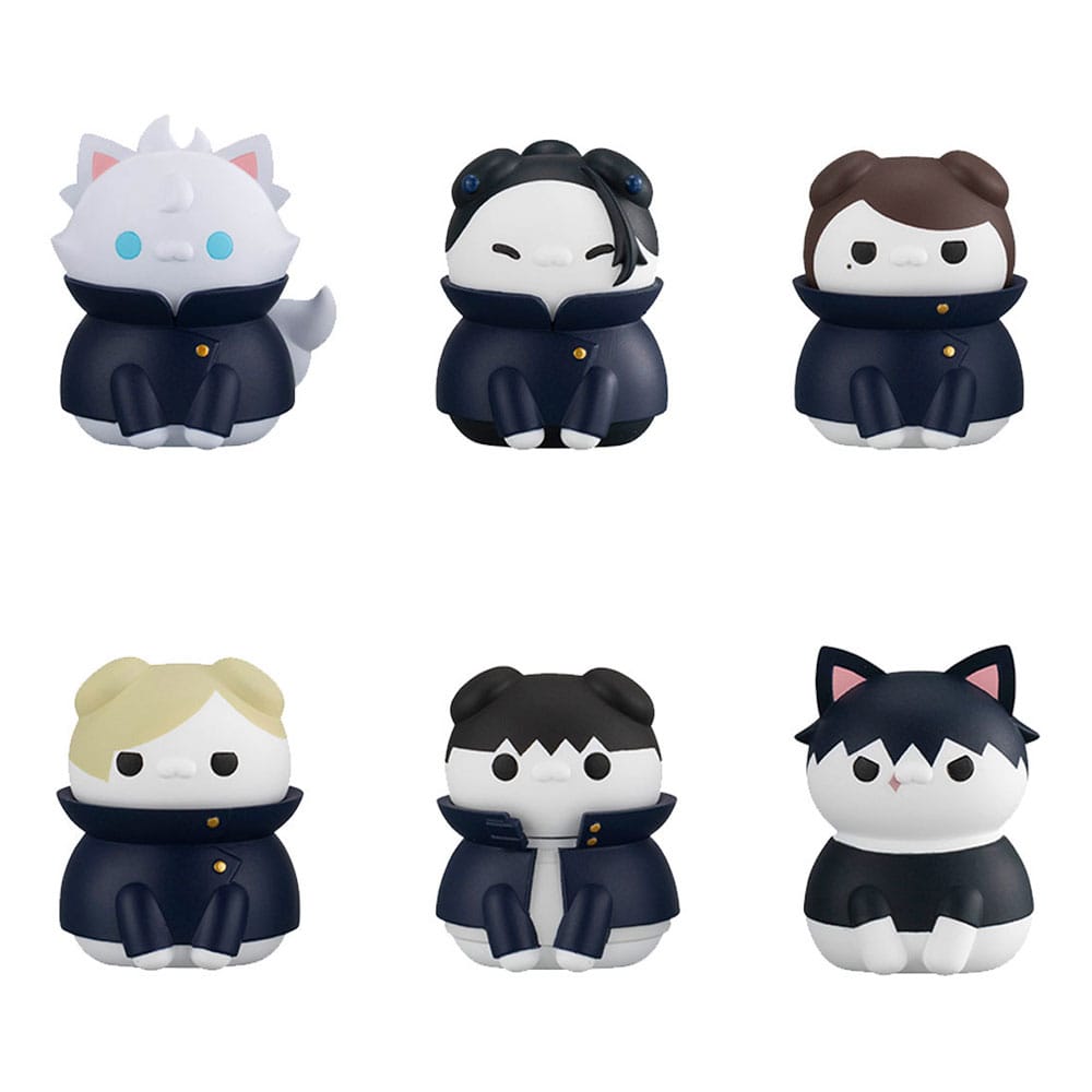 Jujutsu Kaisen Mega Cat Project 8 Sammelfiguren Hidden Inventory/Premature Death Ver. 3 cm Sortiment Minifiguren Yokina