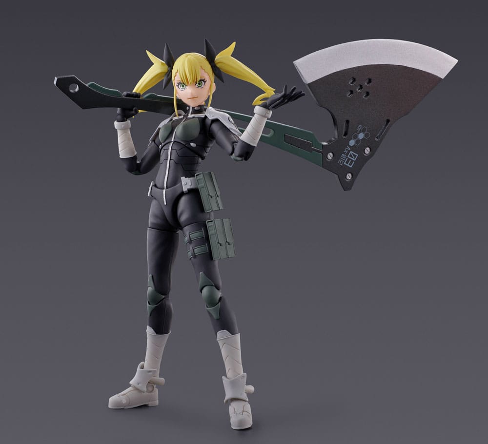 Kaiju No. 8 S.H. Figuarts Actionfigur Kikoru Shinomiya 13 cm Figmas Yokina