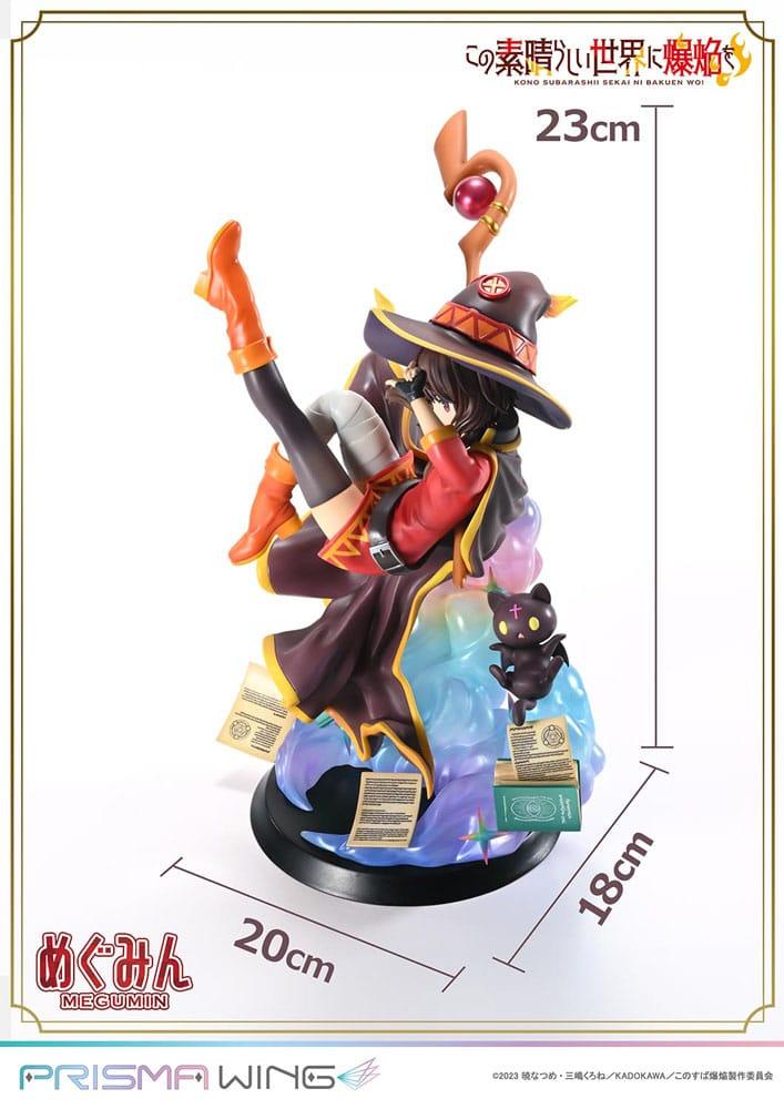 KonoSuba - An Explosion on This Wonderful World! Prisma Wing PVC Statue 1/7 Megumin 23 cm Scalefiguren Yokina