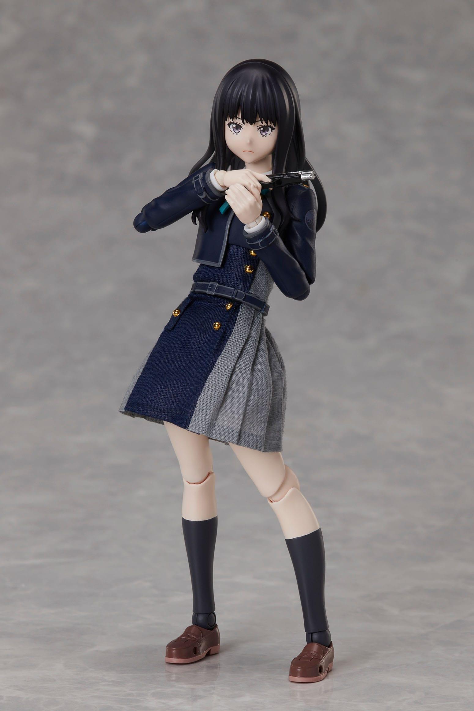 Lycoris Recoil BUZZmod Actionfigur 1/12 Takina Inoue 14 cm Figmas Yokina