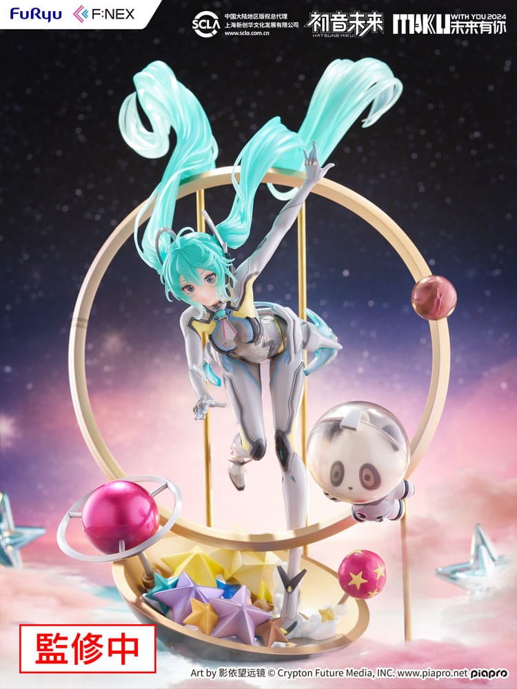 Miku with You 2024 Ver. F:NEX PVC Statue 1/7 29 cm Hatsune Miku Scalefiguren Yokina