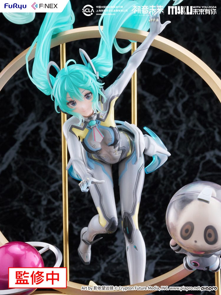 Miku with You 2024 Ver. F:NEX PVC Statue 1/7 29 cm Hatsune Miku Scalefiguren Yokina