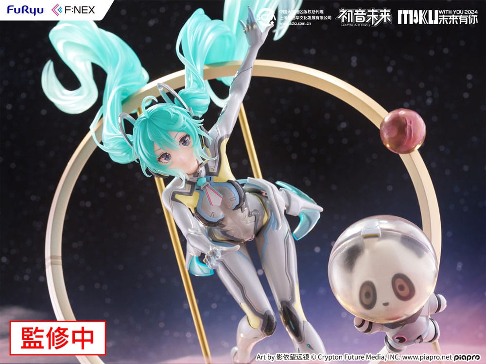 Miku with You 2024 Ver. F:NEX PVC Statue 1/7 29 cm Hatsune Miku Scalefiguren Yokina
