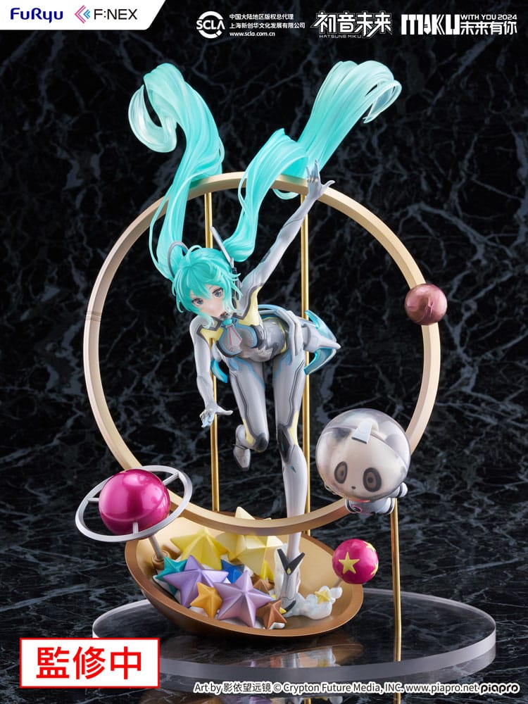 Miku with You 2024 Ver. F:NEX PVC Statue 1/7 29 cm Hatsune Miku Scalefiguren Yokina
