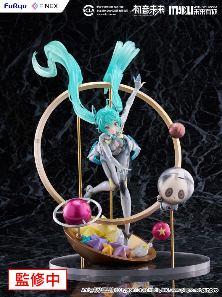 Miku with You 2024 Ver. F:NEX PVC Statue 1/7 29 cm Hatsune Miku Scalefiguren Yokina
