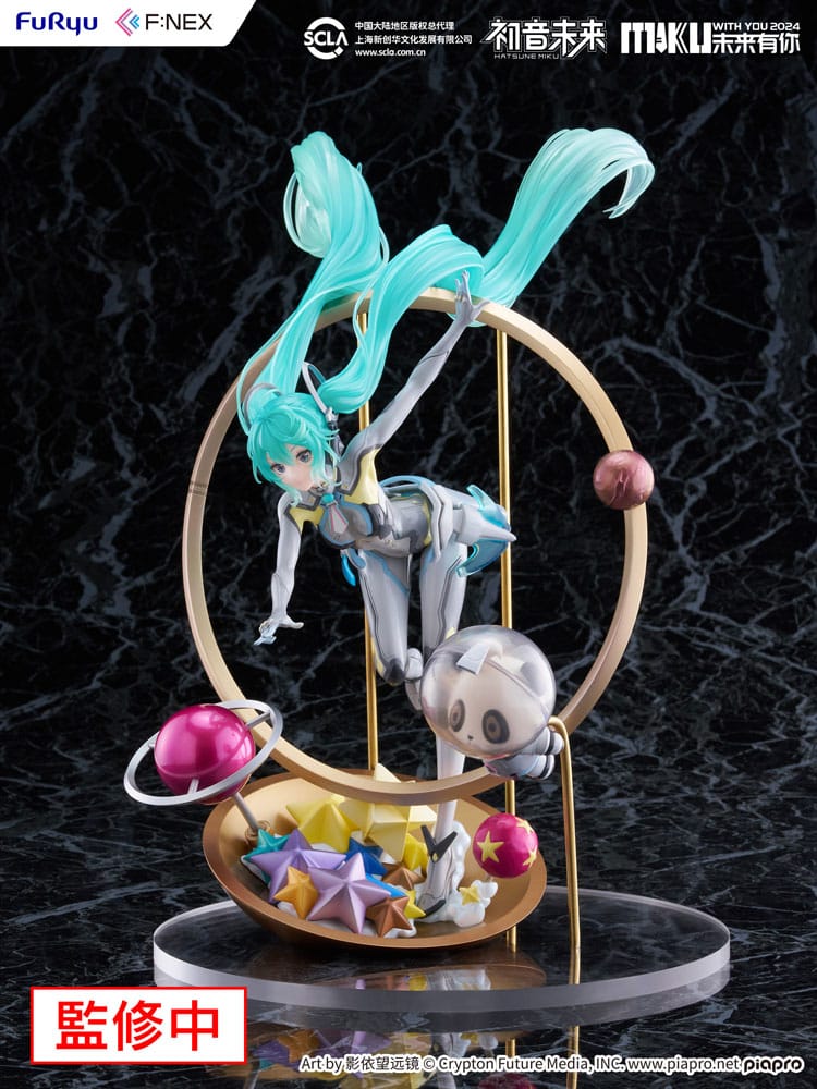 Miku with You 2024 Ver. F:NEX PVC Statue 1/7 29 cm Hatsune Miku Scalefiguren Yokina