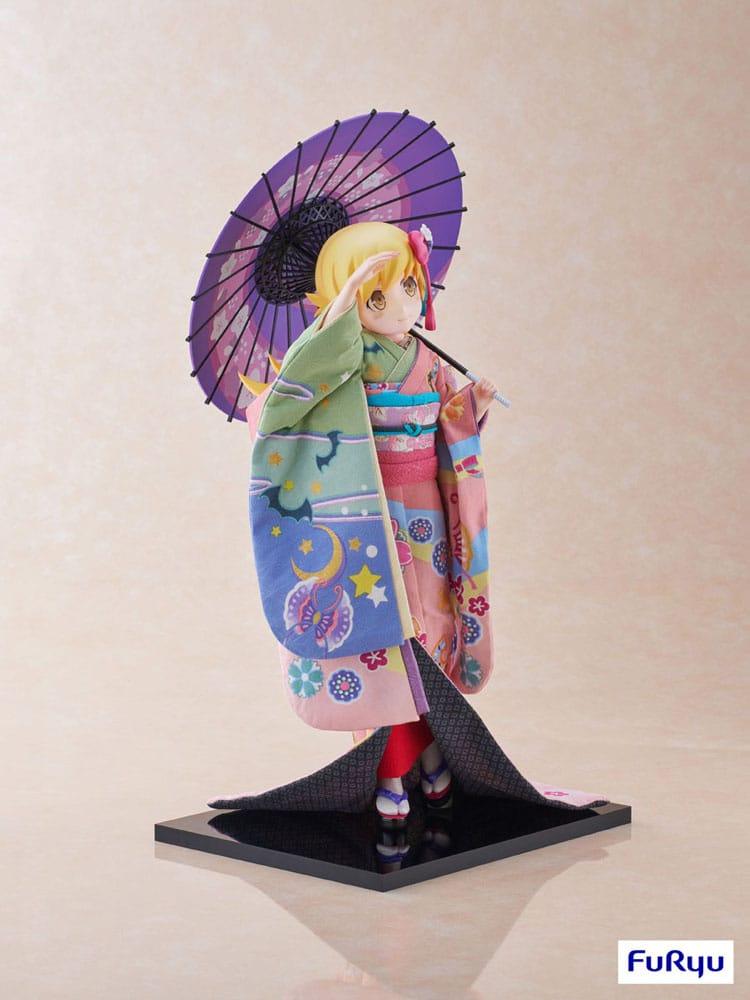 Monogatari PVC Statue 1/4 Shinobu Oshino Japanese Doll 42 cm Scalefiguren Yokina