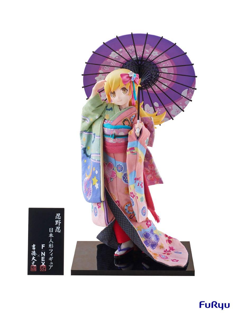 Monogatari PVC Statue 1/4 Shinobu Oshino Japanese Doll 42 cm Scalefiguren Yokina