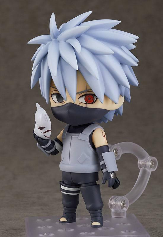Naruto Shippuden Nendoroid PVC Actionfigur Kakashi Hatake: Anbu Black Ops Ver. 10 cm Nendoroids Yokina