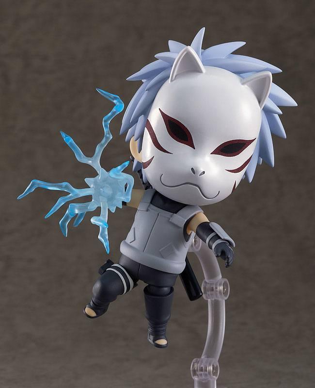 Naruto Shippuden Nendoroid PVC Actionfigur Kakashi Hatake: Anbu Black Ops Ver. 10 cm Nendoroids Yokina