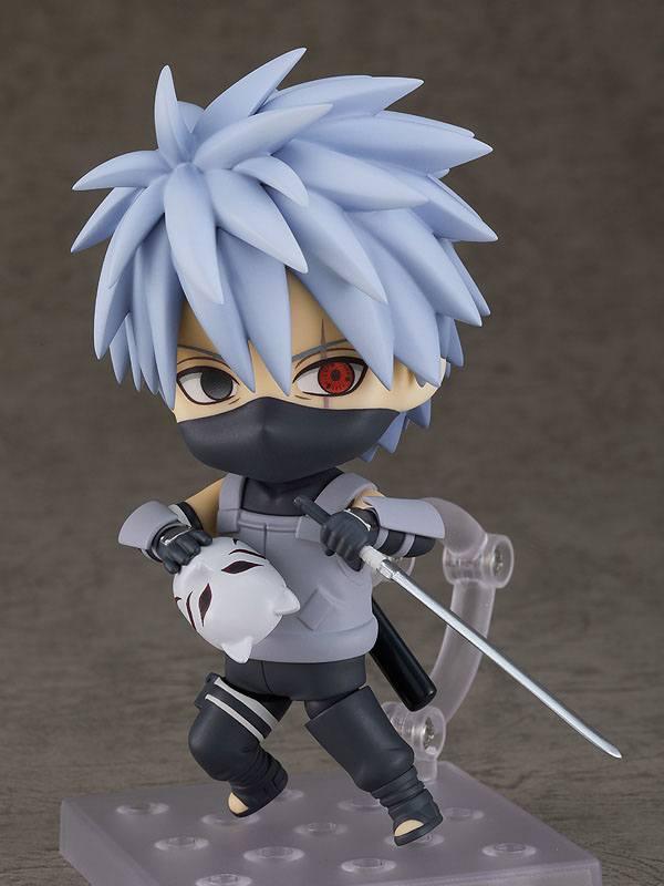 Naruto Shippuden Nendoroid PVC Actionfigur Kakashi Hatake: Anbu Black Ops Ver. 10 cm Nendoroids Yokina