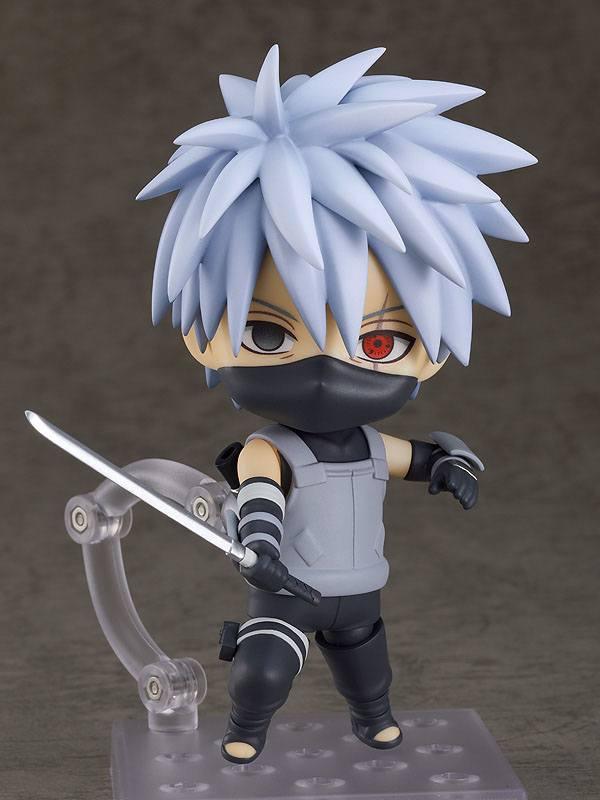 Naruto Shippuden Nendoroid PVC Actionfigur Kakashi Hatake: Anbu Black Ops Ver. 10 cm Nendoroids Yokina