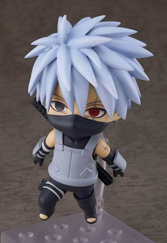 Naruto Shippuden Nendoroid PVC Actionfigur Kakashi Hatake: Anbu Black Ops Ver. 10 cm Nendoroids Yokina