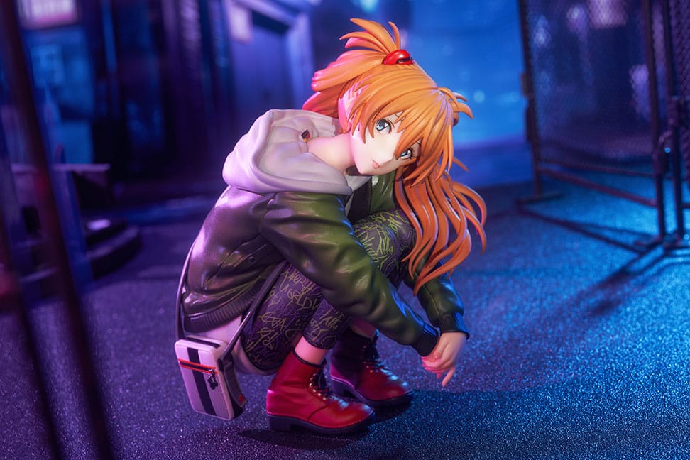 Neon Genesis Evangelion PVC Statue 1/7 Shikinami Asuka Langley Ver. Part 3 Radio Eva Original Color 12 cm Scalefiguren Yokina