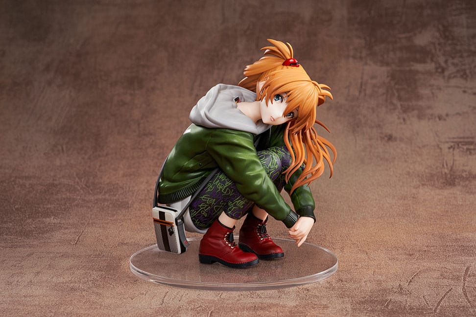 Neon Genesis Evangelion PVC Statue 1/7 Shikinami Asuka Langley Ver. Part 3 Radio Eva Original Color 12 cm Scalefiguren Yokina