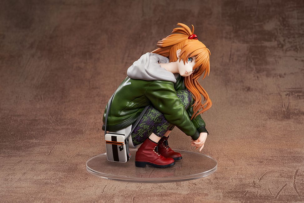 Neon Genesis Evangelion PVC Statue 1/7 Shikinami Asuka Langley Ver. Part 3 Radio Eva Original Color 12 cm Scalefiguren Yokina