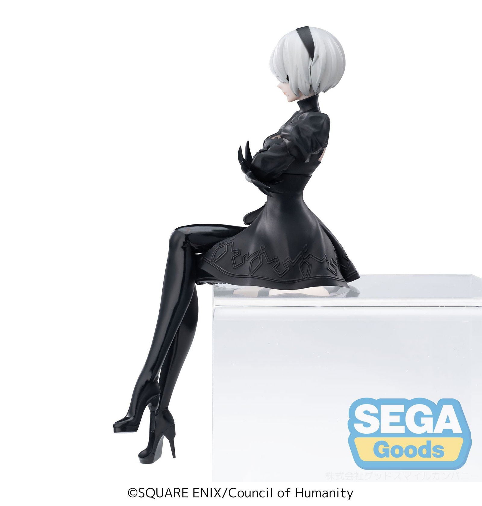 NieR: Automata Ver1.1a PM Perching PVC Statue 2B 13 cm Prizefiguren Yokina