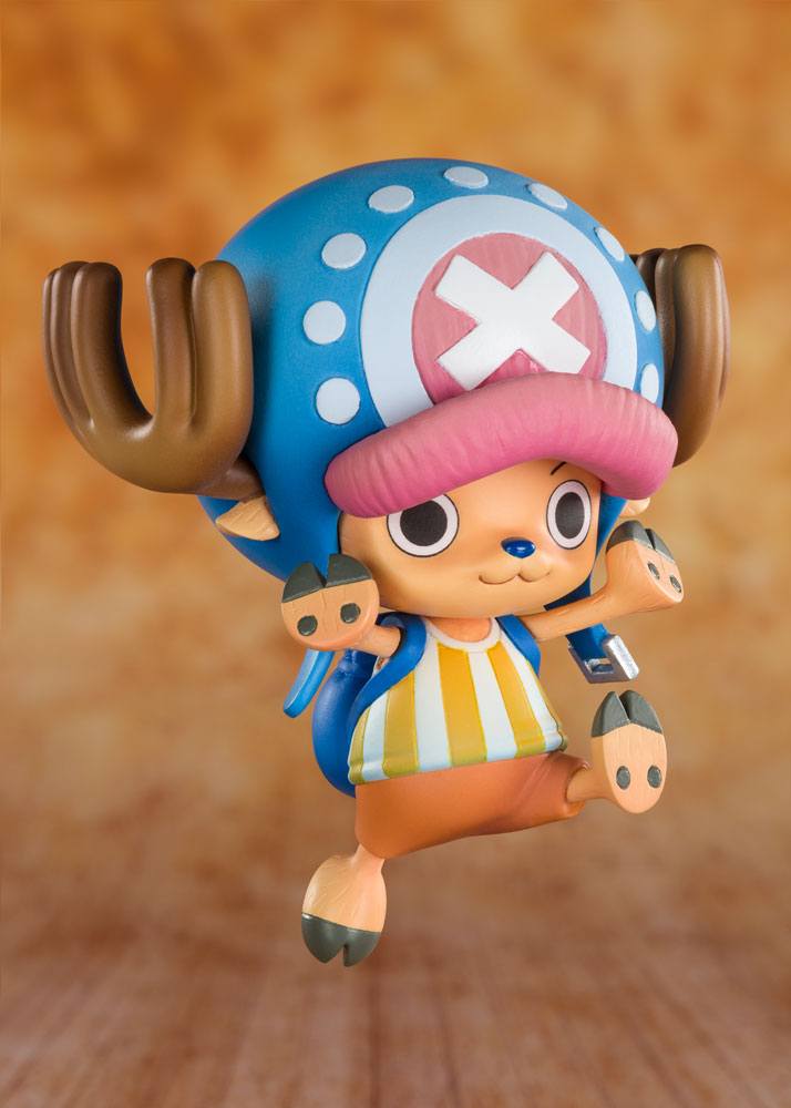 One Piece FiguartsZERO PVC Statue Zuckerwatten-Liebhaber Chopper 7 cm Prizefiguren Yokina