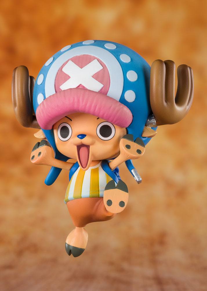 One Piece FiguartsZERO PVC Statue Zuckerwatten-Liebhaber Chopper 7 cm Prizefiguren Yokina