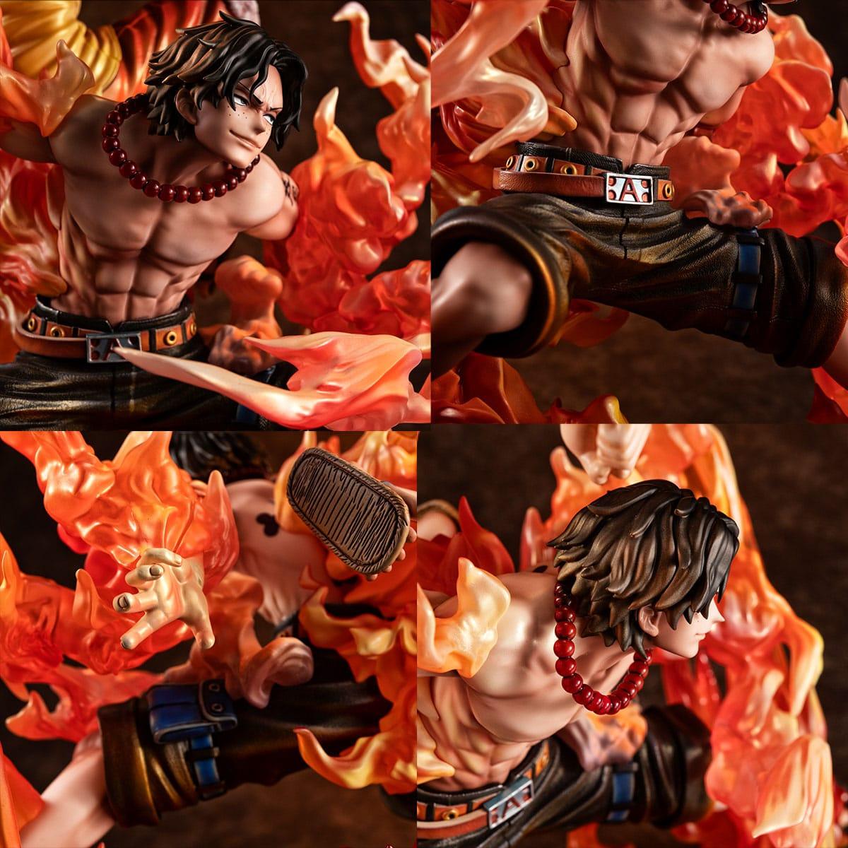 One Piece P.O.P PVC Statue NEO-Maximum Luffy & Ace Bond between brothers 20th Limited Ver. 25 cm Prizefiguren Yokina