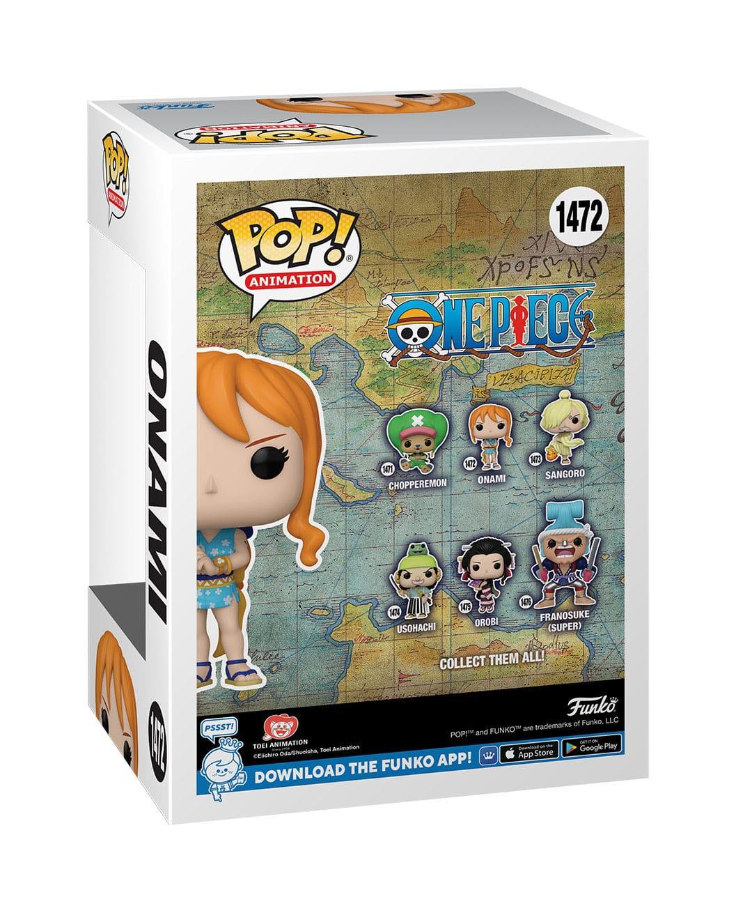 One Piece POP! Animation Vinyl Figur Onami (Wano) 9 cm Funko POP! Yokina