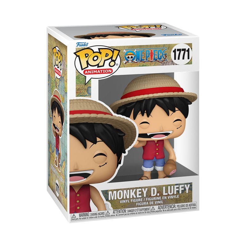 One Piece POP! Animation Vinyl Figuren Luffy (Refresh) 9 cm Funko POP! Yokina
