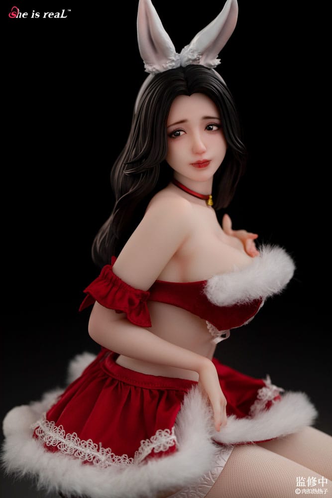 Original Character PVC Statue 1/5 She is real Rou Kou Re Re Zi 33 cm Scalefiguren Yokina