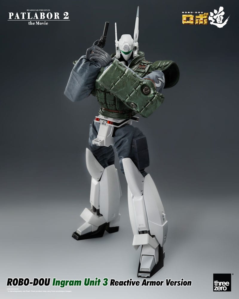 Patlabor 2: The Movie Robo-Dou Actionfigur Ingram Unit 3 Reactive Armor Version 23 cm Figmas Yokina