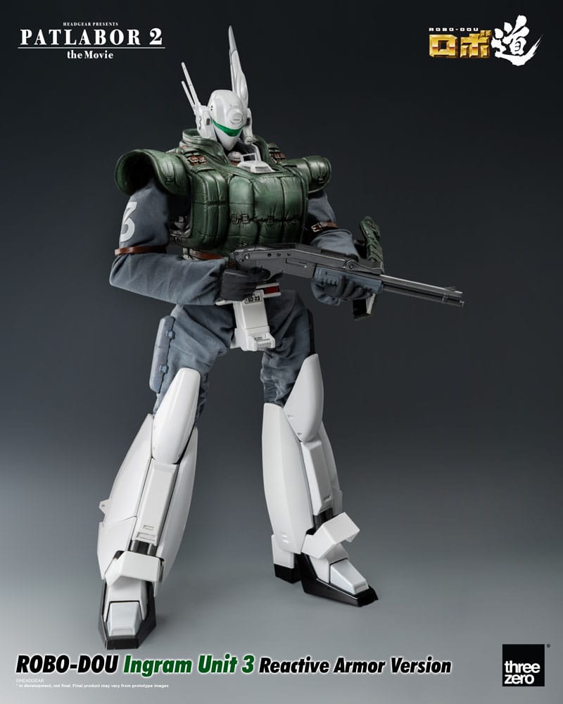 Patlabor 2: The Movie Robo-Dou Actionfigur Ingram Unit 3 Reactive Armor Version 23 cm Figmas Yokina