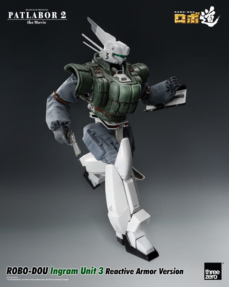 Patlabor 2: The Movie Robo-Dou Actionfigur Ingram Unit 3 Reactive Armor Version 23 cm Figmas Yokina