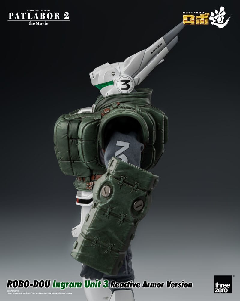 Patlabor 2: The Movie Robo-Dou Actionfigur Ingram Unit 3 Reactive Armor Version 23 cm Figmas Yokina