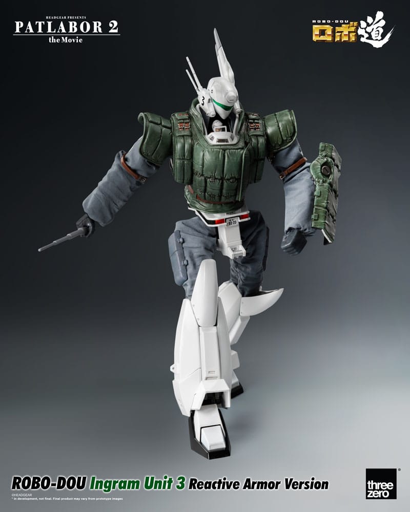 Patlabor 2: The Movie Robo-Dou Actionfigur Ingram Unit 3 Reactive Armor Version 23 cm Figmas Yokina