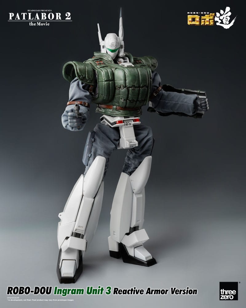 Patlabor 2: The Movie Robo-Dou Actionfigur Ingram Unit 3 Reactive Armor Version 23 cm Figmas Yokina