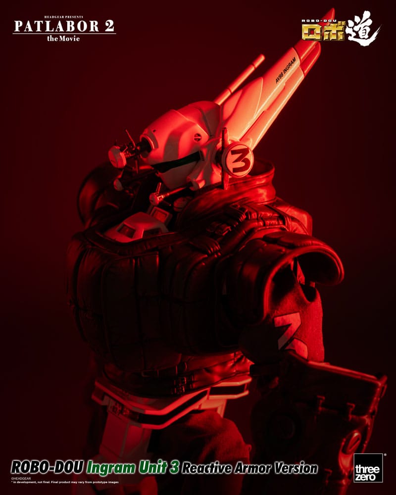 Patlabor 2: The Movie Robo-Dou Actionfigur Ingram Unit 3 Reactive Armor Version 23 cm Figmas Yokina