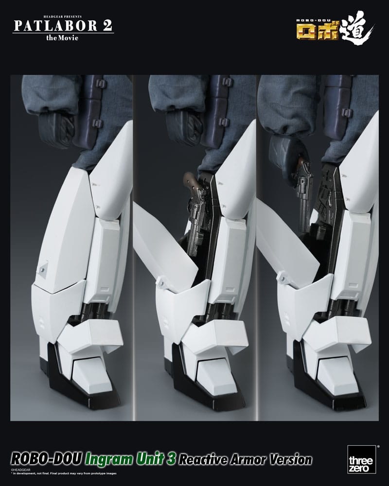 Patlabor 2: The Movie Robo-Dou Actionfigur Ingram Unit 3 Reactive Armor Version 23 cm Figmas Yokina