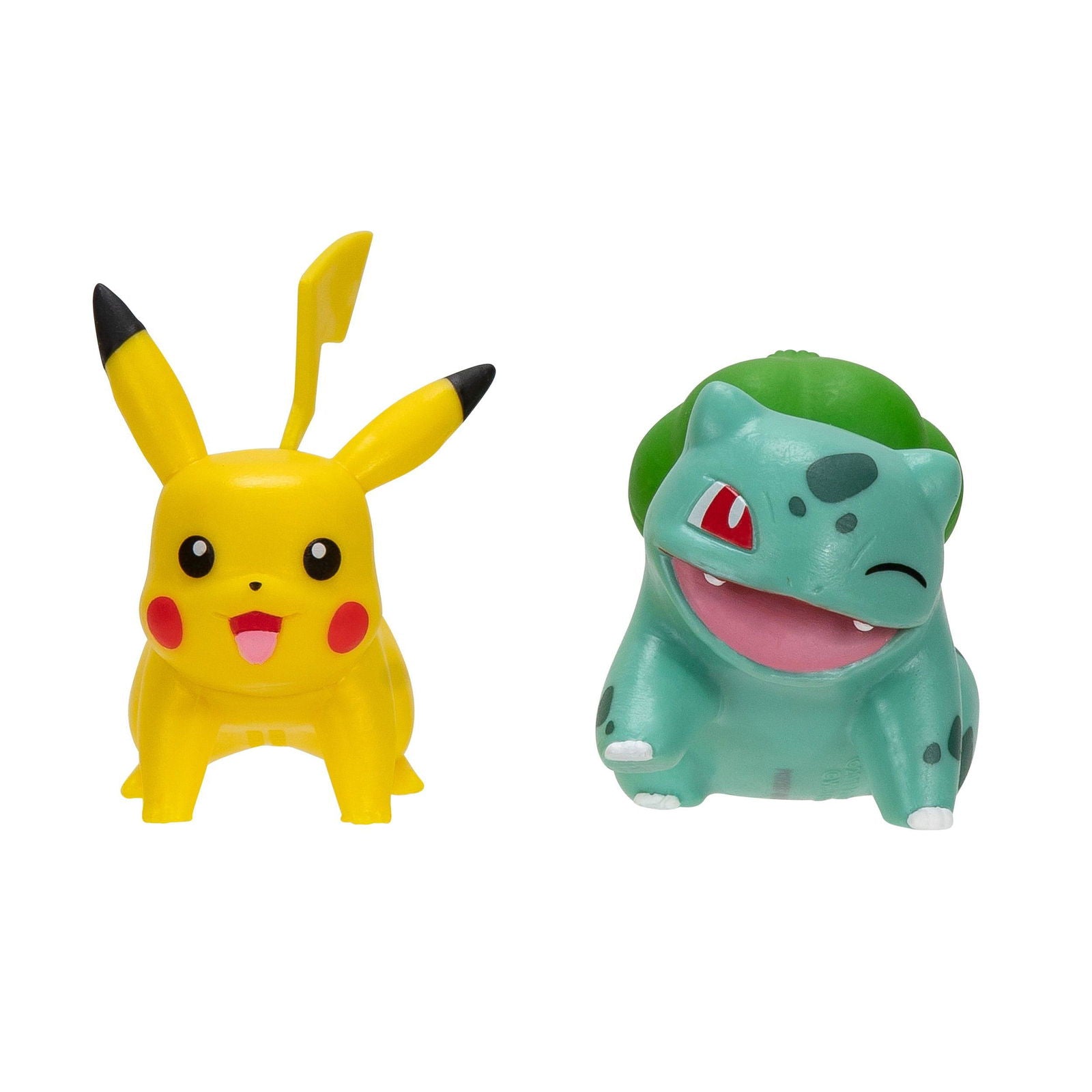 Pokémon Battle Figure First Partner Set Figuren 2er-Pack Bisasam #2, Pikachu #1 Minifiguren Yokina