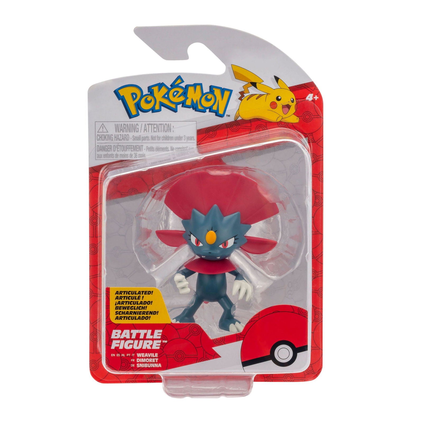 Pokémon Battle Figure Pack Minifigur Snibunna 5 cm Minifiguren Yokina