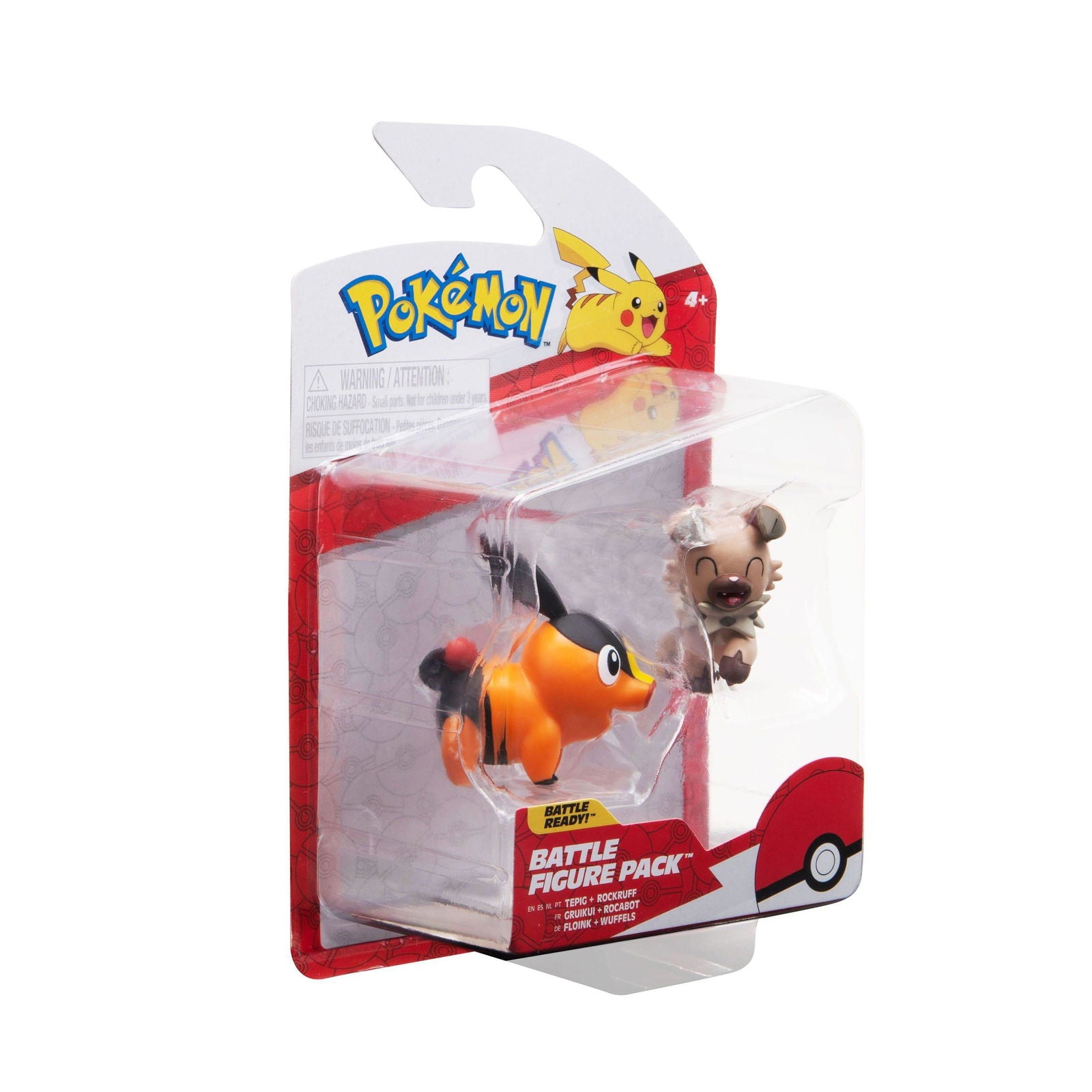 Pokémon Battle Figure Set Figuren 2er-Pack Floink, Wuffels Minifiguren Yokina