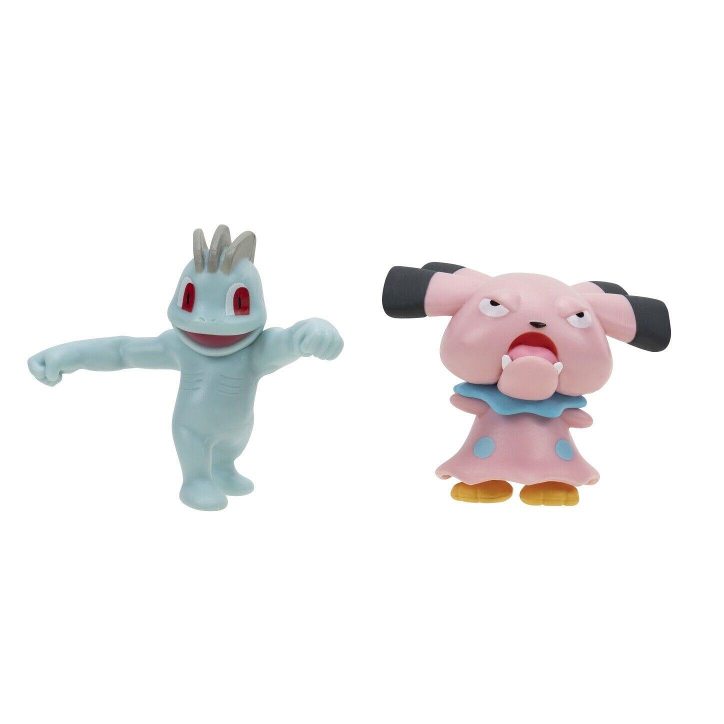 Pokémon Battle Figure Set Figuren 2er-Pack Machollo, Snubbull Minifiguren Yokina