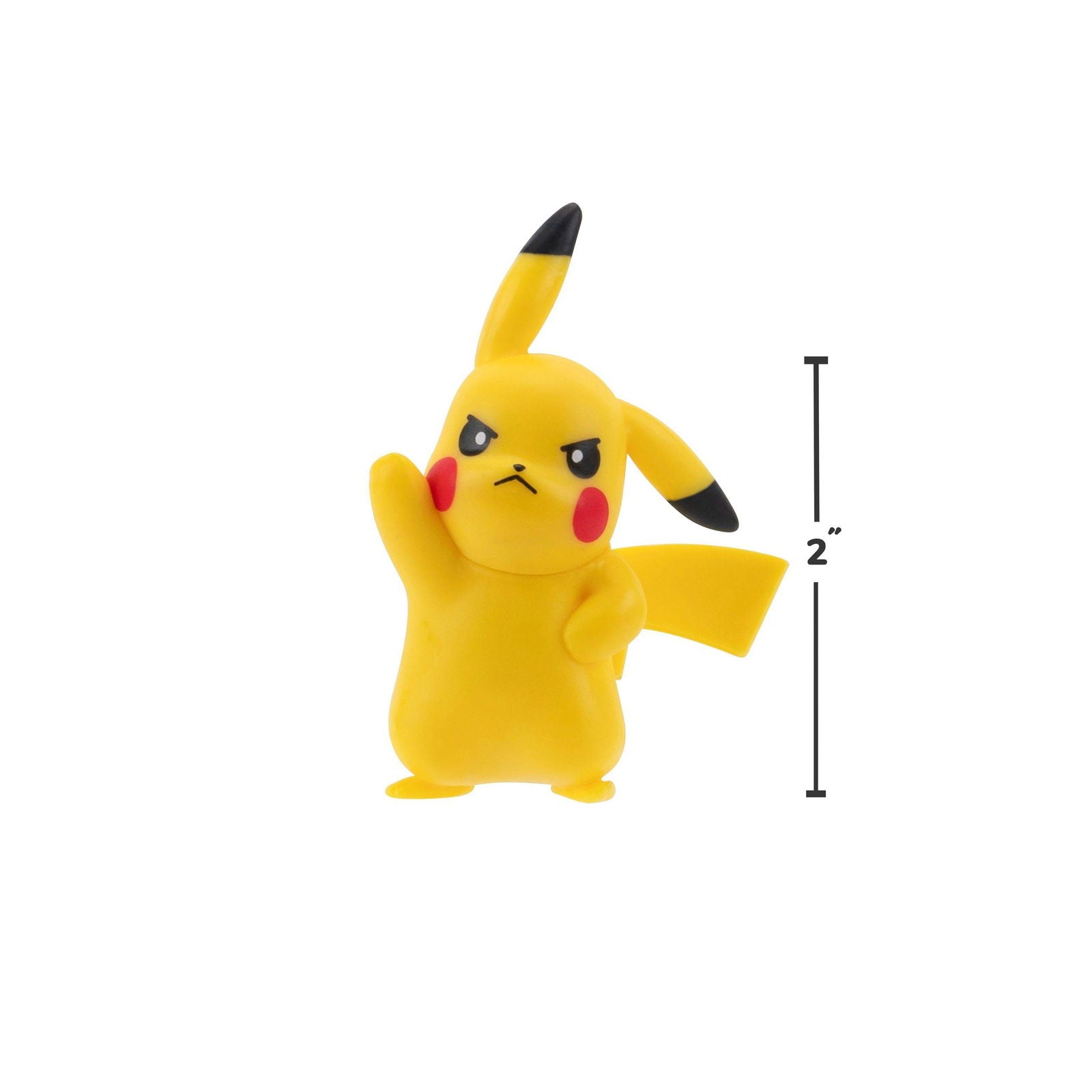 Pokémon Battle Figure Set Figuren 2er-Pack Pikachu #5, Ferkuli 5 cm Minifiguren Yokina